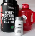 1 Whey Protein Concentrado baunilha + multivitamínico + garafa 1,6L