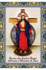 10.000 Santinho Novena Santas Chagas de Jesus (oração no verso) - 7x10 cm