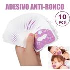 10 adesivo anti-ronco correção da respiração crianças e adulto dormir lábio e nariz melhoria