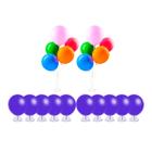 10 Base de mesa + 2 arranjo balões suporte decoração festa