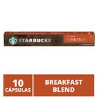 10 Cápsulas Para Nespresso - Starbucks - Breakfast Blend