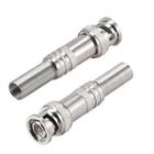 10 Conector Plug BNC mola e parafuso 6mm