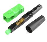 10 conector sc apc tipo c rosca verde
