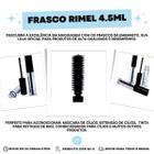 10 Frascos Para Rimel - Mascara Cílios 4,5Ml Cristal Vio