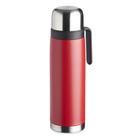 10 Garrafas Térmicas Inox 1 Litro Vermelho