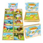 FORMIZON Quebra-cabeças crianças, 128 peças puzzle infantil, quebra-cabeças  animais, peças de quebra-cabeças, quebra-cabeças Jigsaw Puzzle, jogos de  quebra-cabeças para jogo em família (unicórnio) : : Brinquedos e  Jogos