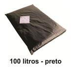 10 Kg Saco De Lixo 100 Litros Preto 100l Reforçado 0,18 Micr