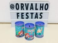 10 Kit Cofrinhos Personalizado Pequena Sereia - Orvalho Festas