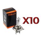 10 Lâmpadas H4 Farol Alto Baixo 70w Halógeno Caminhão 24v - TESLLA