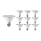 10 Lâmpadas LED Save Energy Par 30 Crystal 10W E27 Bivolt 3000K Luz Amarela