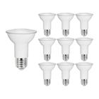 10 Lâmpadas LED Stella Par 20 Eco 4,5W E27 Bivolt 4000K Luz Neutra