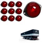10 Lanterna Frontal Librelato LED Rubi 65mm c Suporte - Fio