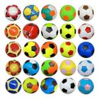 10 Mini Bolas De Futebol N2 Material Sintético Costurada