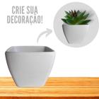 10 Mini Vaso Suculenta Decorativo Cachepot p/ Plantas-Flores