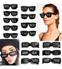10 Oculos Casamento Com Frases Divertidas Unisex - Dinka