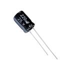 10 Peças Capacitor Eletrolítico 220Uf 25V 220 X 25 105ºc - Kentuo