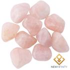 10 Pedras Roladas de Quartzo Rosa cristal Natural 2cm Amor e autoestima