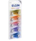 10 Pilhas Baterias Elgin 1.5v LR41  Controle Portão Alarme