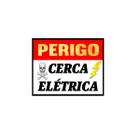 10 Placa Segurança Alta Tensão Choque Elétrico - Adesivos Inove