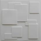 10 Placas de Revestimento 3D Madri PVC Alto Relevo 50x50cm