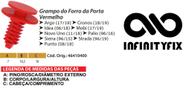 10 Presilha Grampo do Forro da Porta Fiat Palio Fiat Novo Uno Fiat Strada Fiat Siena Fiat Punto P249