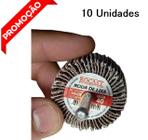 10 Roda De Lixa 50X25 Gr40 Para Furadeira E Esmerilhadeira - Rocast