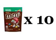 10 Sachês M&m's Chocolate Ao Leite 148g -MARS