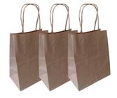 10 Sacolas Kraft Grande 30,5x11,5x38 cm - Sofisticadas