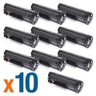 10 Toner Ce285a 85a Cb435a 36a Para Impressora P1102 P1102w M1130 M1132 P1006 P1606