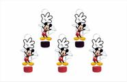 10 tubetes 13cm para doces Mickey