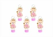 10 tubetes 13cm para doces Ursinha Princesa