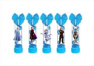 10 tubetes decorado Frozen 2 (azul) - Produto artesanal