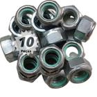 10 Und Porca Travante 3/4 Polegada Nylon 10F UNC - TOURO