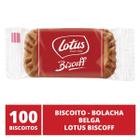 100 Biscoitos - 2 Pacotes x 50 - Lotus Biscoff