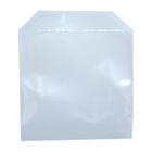 100 Envelopes Plástico Transparente Liso Saquinho Embalar Mídia Cd/dvd Com Aba Sem Cola 12,5x12,5cm