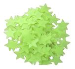 100 Estrelas de PVC Que Brilham No Escuro 3d Adesivo De Parede Neon Fluorescente Para Teto Quarto