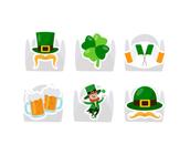 100 Forminha para Doce modelo petala personalizada com Aplique - St Patricks