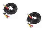 100 Metros Cabo Pronto Para Audio E Video Cftv- - New Line Cable