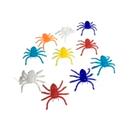 100 Mini aranhasColoridasde plástico