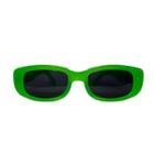 100 Óculos Retro Verde Neon Balada Com Lente Luz Negra