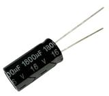 100 PÇS CAPACITOR ELETROLITICO 1800X16V - 1800UF X 16 V 105º