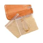100 Peças de Sacos Zip Lock Auto-Selantes Transparentes à Prova de Poeira - Embalagem para Jóias