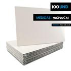 100 Placas Mdf Para Sublimação 20x20cm