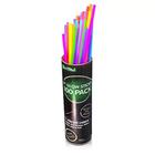 100 Pulseira de Neon 7 cores Glow Stick com Fecho - Glow Sticks