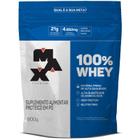 100% Pure Whey 900g Refil - Max Titanium Sabor Baunilha