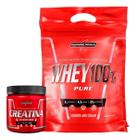 100% Pure Whey Protein 907g Refil e Creatina 300g Integral Médica - INTEGRAL MEDICA