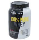100% Pure Whey Proteina Sabor Morango Probiotica 900gr