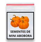 100 Sementes De Abóbora Mini Jack  ORIGINAL