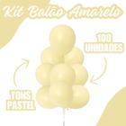 100 Unidades - Balões Bexiga Candy Colors/tons Pastel - N 9 - Crgfestas