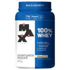 100% whey 900g - max titanium - MAX TITANIUM